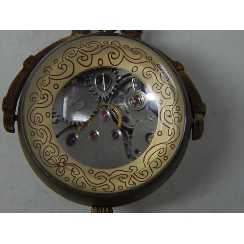 341 - Pendant Ball Clock with Tassle: Working when catalogued.