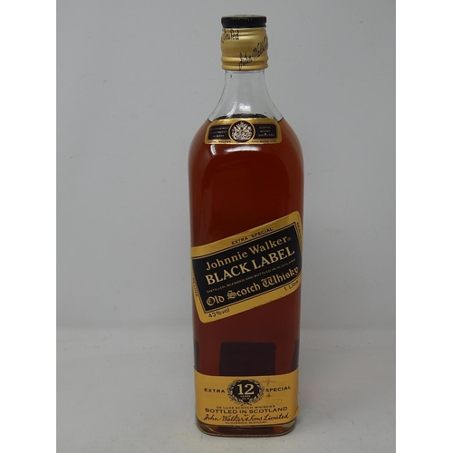 348 - Vintage Bottle of Johnnie Walker Black Label - 12 Year Old Extra Special Whisky (Sealed) 1 Litre.