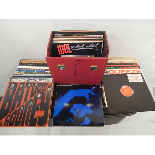 355 - Records: Case containing a selection of 33 r.p.m LP Records