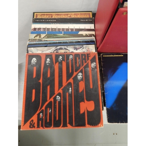 355 - Records: Case containing a selection of 33 r.p.m LP Records