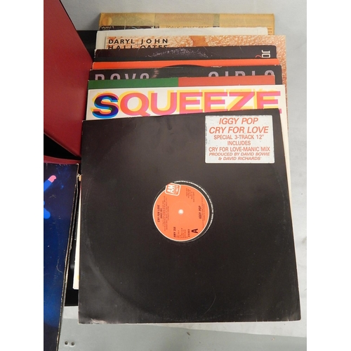 355 - Records: Case containing a selection of 33 r.p.m LP Records