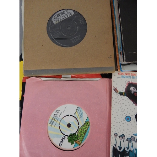 358 - Huge Quantity of 1960's/70's/80's 45 r.p.m Records, Many with Picture Sleeves.