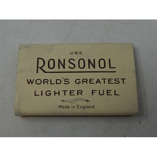 271 - Vintage Ronson 110 Chromium Lighter in original box