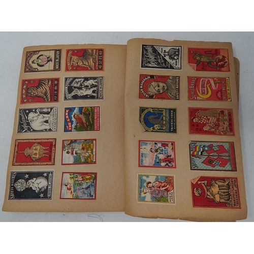 374 - Rare Album of 480 Japanese 1920's/30's Match Labels