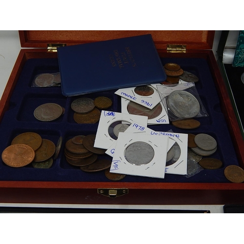 3 - Great Britain Crown Collection from 1951 to 1981 in case with COA (case distressed); a Collectors ca... 