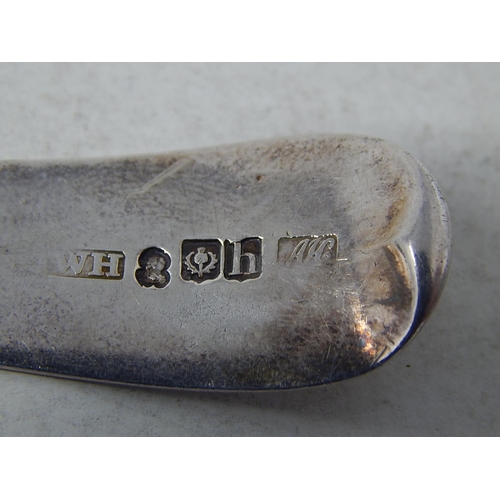 112 - George III Scottish Silver Toddy Ladle Hallmarked Edinburgh 1813 by J.W Howden & Further Marked by A... 