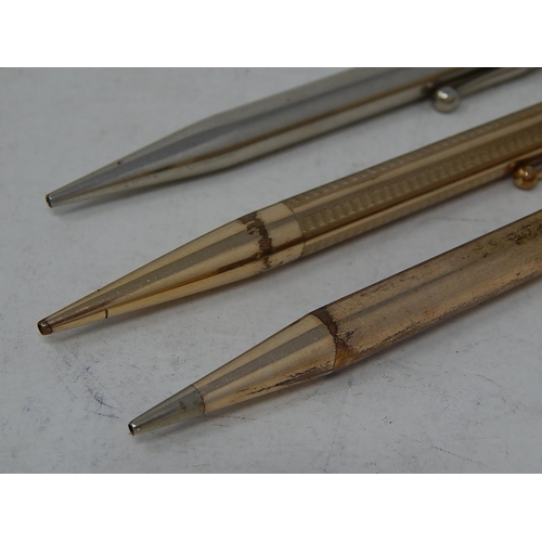 128 - 3 x Propelling Pencils