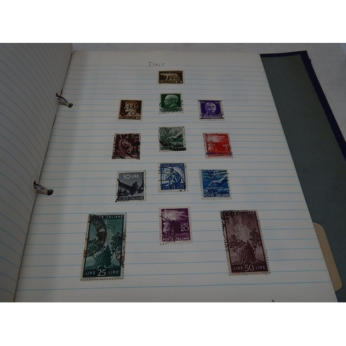 25 - 9 x Stamp Albums Containing a Vast Quantity of UK & World Stamps.