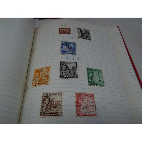 25 - 9 x Stamp Albums Containing a Vast Quantity of UK & World Stamps.