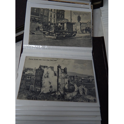 471 - IRISH INTEREST: Large Quantity of Antique & Vintage Postcards of Ireland: Mainly Cork & Sligo Contai... 