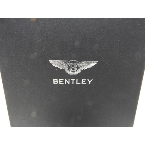 68 - Bentley Continental Silver Key Ring in Original Bentley Box with C.O.A: Limited Edition 37/76 For Th... 