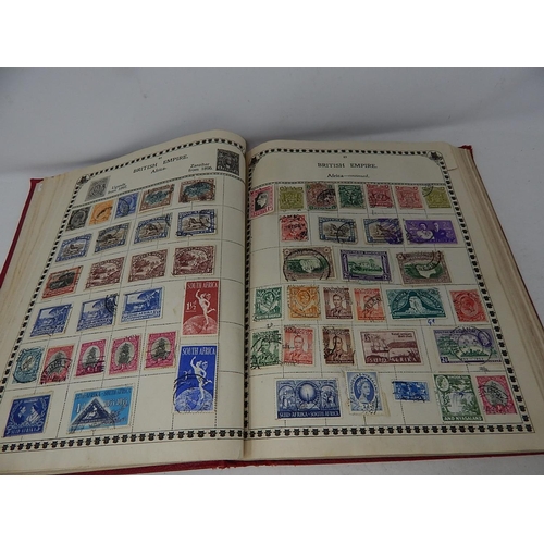 21 - Black Cat Stamp Album Containing a Large Quantity of UK & World Stamps.
