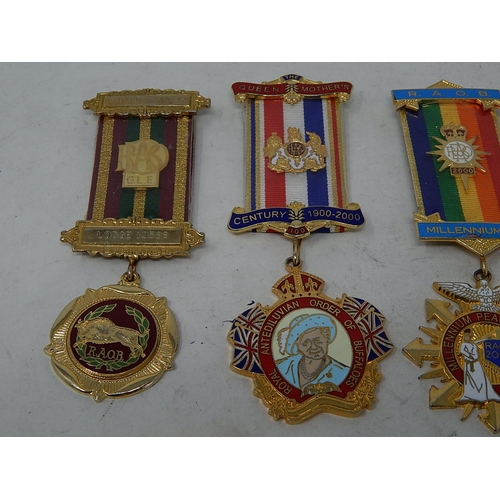 310 - 7 x Vintage R.A.O.B Jewels Named To Brother Firmin Inc Centenary, Millennium. 989702