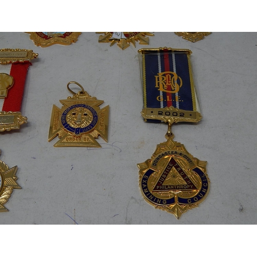 310 - 7 x Vintage R.A.O.B Jewels Named To Brother Firmin Inc Centenary, Millennium. 989702