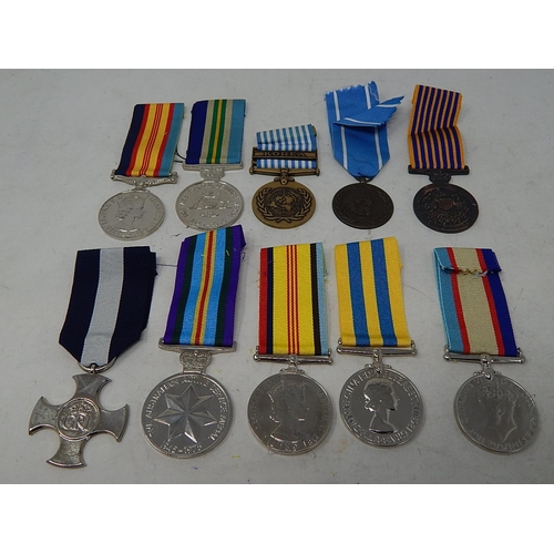 311 - 10 x Assorted Replica MILITARY Medals & Ribbons Inc Australian, Korea, D.S.C Etc. 927546