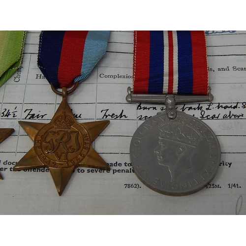 314 - Collection of WW2 Medals & Royal Service Record Relating to Seaman R.J Russell. 669270