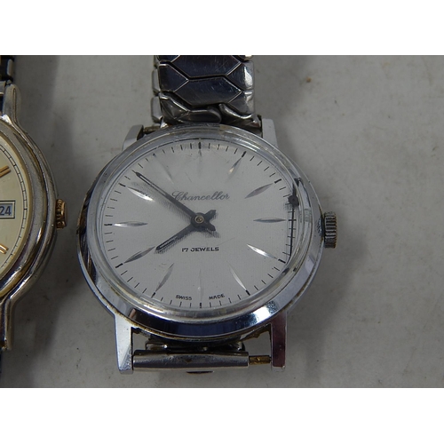 382 - 4 x Vintage Gents WRISTWATCHES Hand-Wind & Automatic Inc. Citizen Alarm Date Etc. 795893