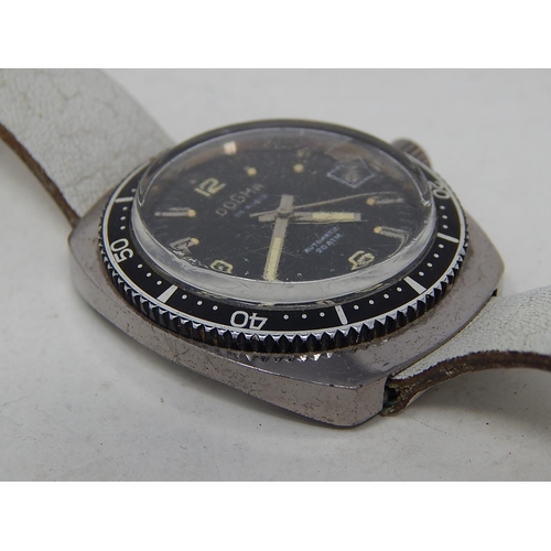 394 - Vintage Gents DOGMA De Luxe Calendar Diver Style WRISTWATCH Automatic WORKING. 177318