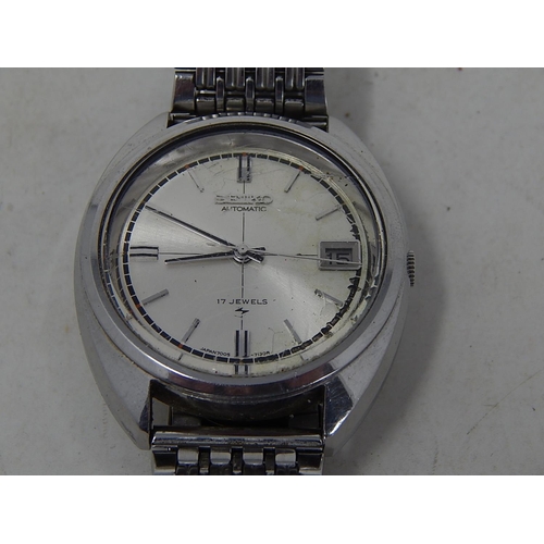 396 - Rare Vintage Gents SEIKO WRISTWATCH Automatic 17 Jewels WORKING Ref. 7005-7100. 782077