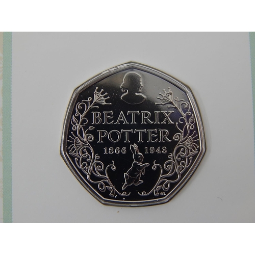 30 - Complete Set of Beatrix Potter 50p Coins 2016