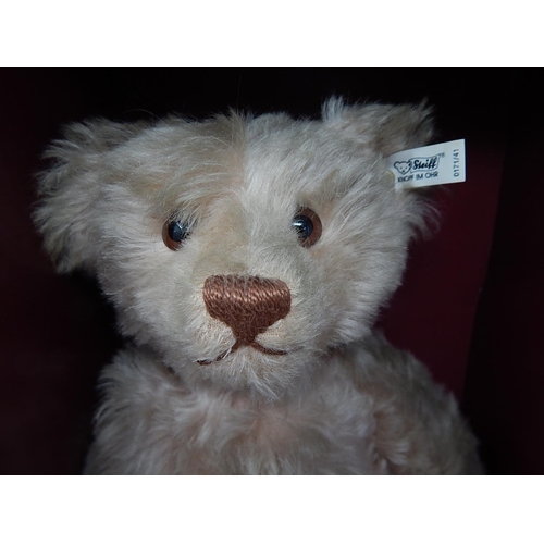 478 - STEIFF: Teddy Rose 1925 Collectors Bear: Button in Ear, Genuine Mohair, Growler, 38cm High: Boxed wi... 