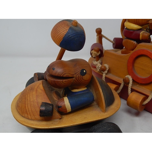 489 - DANNY MORRELL: Toysmith: Handmade Wooden Toys: Boat 12