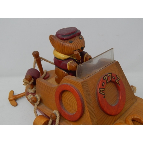 489 - DANNY MORRELL: Toysmith: Handmade Wooden Toys: Boat 12