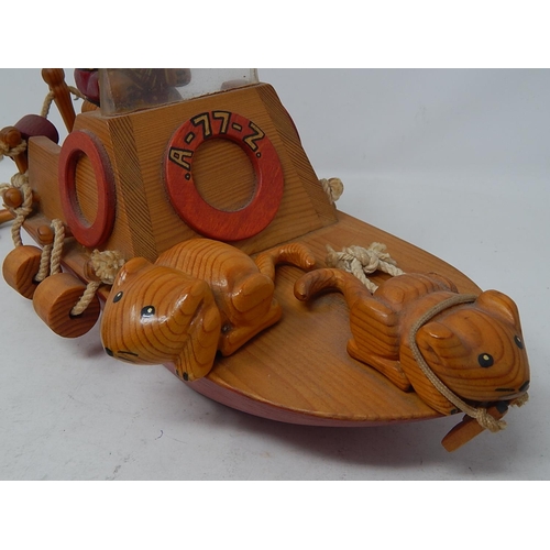 489 - DANNY MORRELL: Toysmith: Handmade Wooden Toys: Boat 12