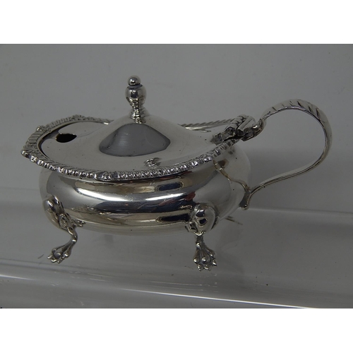 47 - Elizabeth II silver Adams style 3 piece cruet set, London 1957, Garrard & Co, Regent Street, 6.2... 