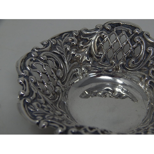 57 - Edward VII silver sweetmeat dish, Birmingham 1904