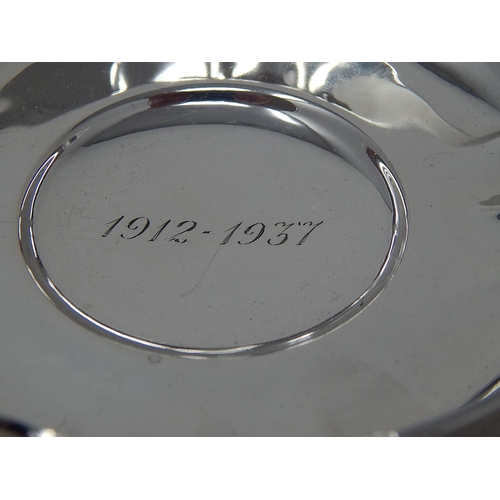 79 - Pair of George VI silver dishes, Birmingham 1936, Adie Brothers, (retailed by Finnigans) 5.20oz