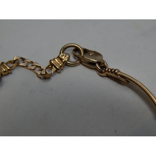 150A - 9ct Gold Bracelet: Weight 5.4g