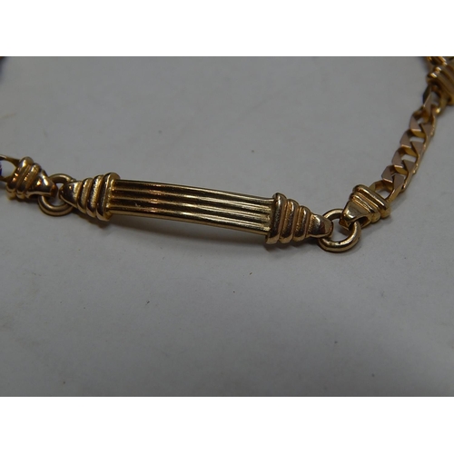 150A - 9ct Gold Bracelet: Weight 5.4g