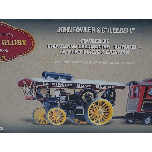 CORGI: Vintage Glory of Steam: Limited Edition 1.50 Scale Models: Fowler B6  Showman's Locomotive & C