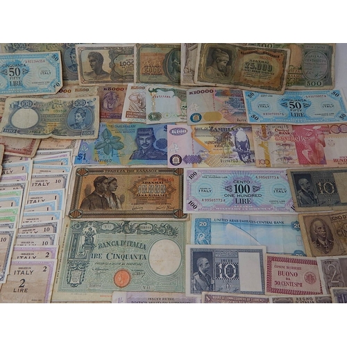 1 - Large collection of early Banknotes including a selection of British Military Authority, etc.