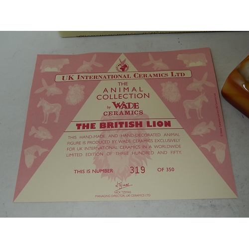 609 - Wade: The British Lion: 319/350 in Original Box with COA