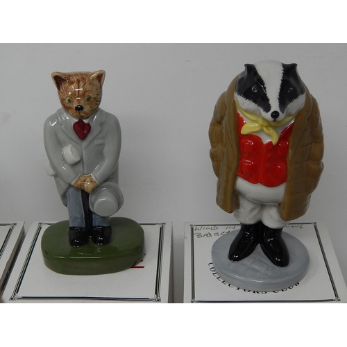 611 - Wade: Figures in Original Boxes Including Camping Bear, Arthur Hare, Gypsy Catkins etc (8) Tallest 1... 