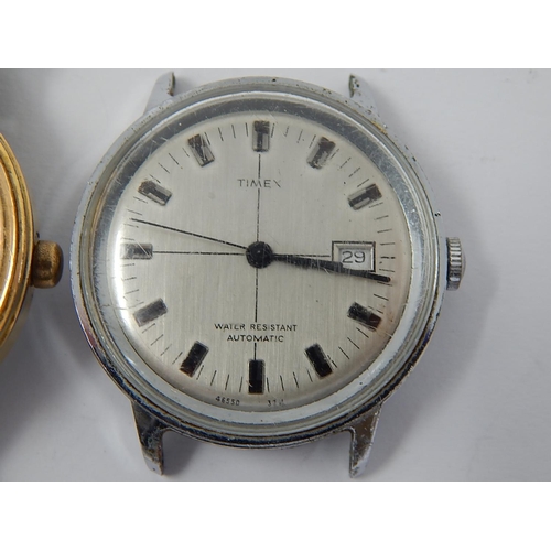 84 - Two Vintage Gentleman's Timex Wristwatches together with another by Ricardo.