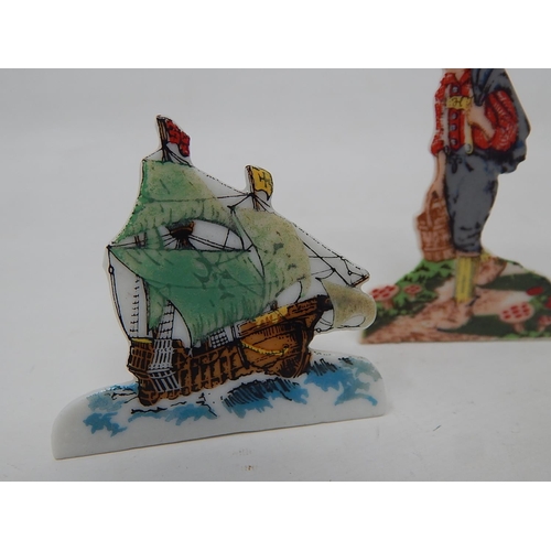 625 - WADE SNIPPETS: Hansel & Gretel together with Ships: Mayflower & Santa Maria.