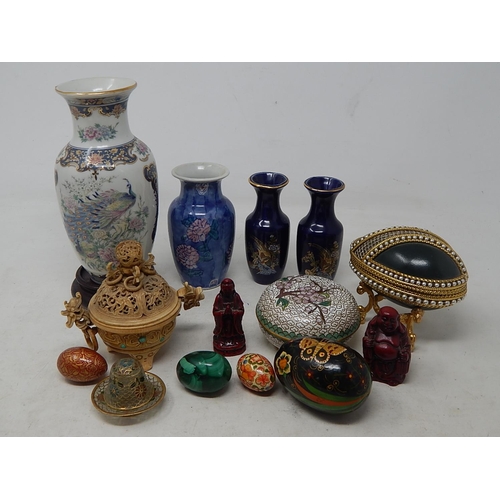 508 - Quantity of Oriental Wares to include Vases, Figures etc