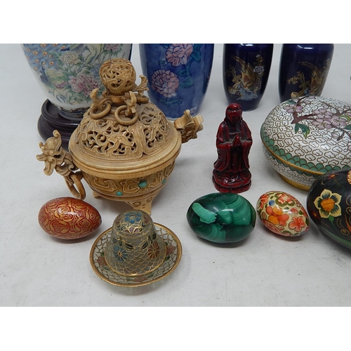 508 - Quantity of Oriental Wares to include Vases, Figures etc