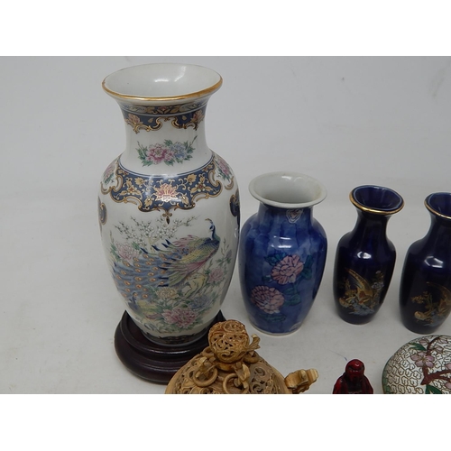 508 - Quantity of Oriental Wares to include Vases, Figures etc