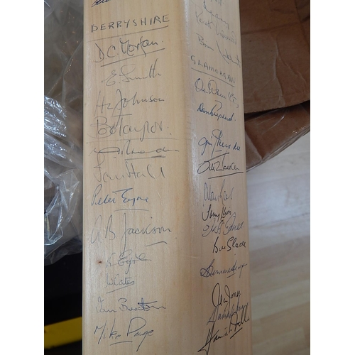 518 - CRICKET INTEREST: Rare Opportunity to purchase this Vintage Gray-Nicholls Cricket Bat Hand Signed by... 