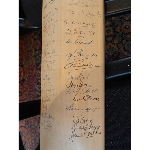 518 - CRICKET INTEREST: Rare Opportunity to purchase this Vintage Gray-Nicholls Cricket Bat Hand Signed by... 