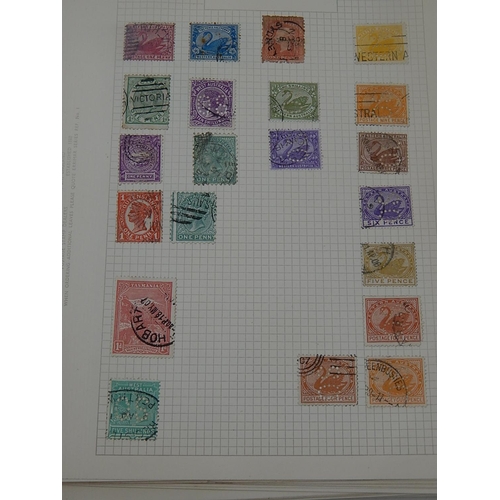 907 - Stamp Collection on Sheets: QV & Later.