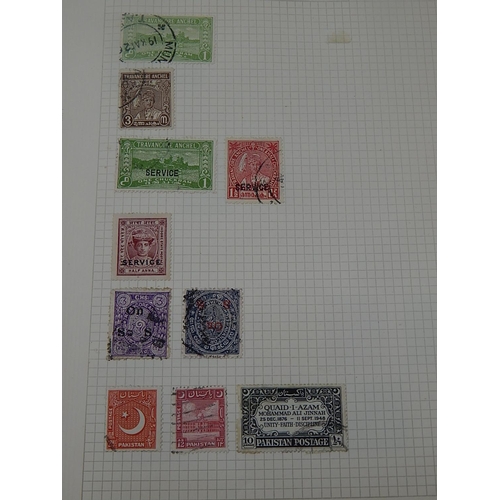 907 - Stamp Collection on Sheets: QV & Later.