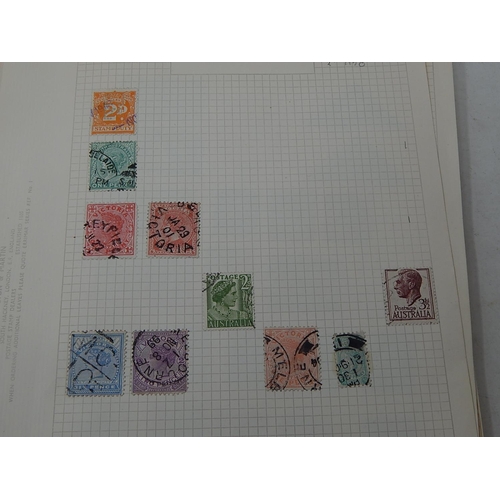 907 - Stamp Collection on Sheets: QV & Later.