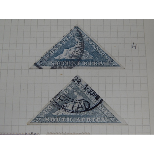 907 - Stamp Collection on Sheets: QV & Later.