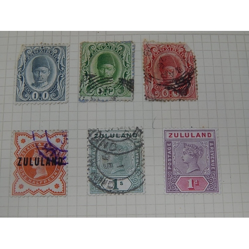 907 - Stamp Collection on Sheets: QV & Later.