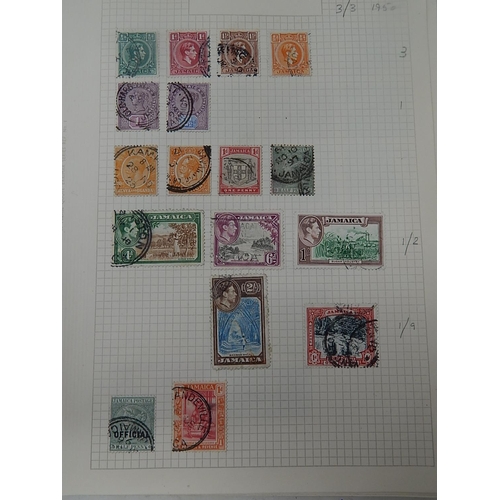 907 - Stamp Collection on Sheets: QV & Later.